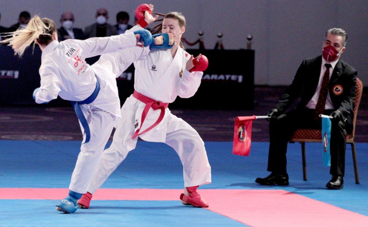 Avrupa Karate Şampiyonası'nda milli sporculardan madalya yağmuru