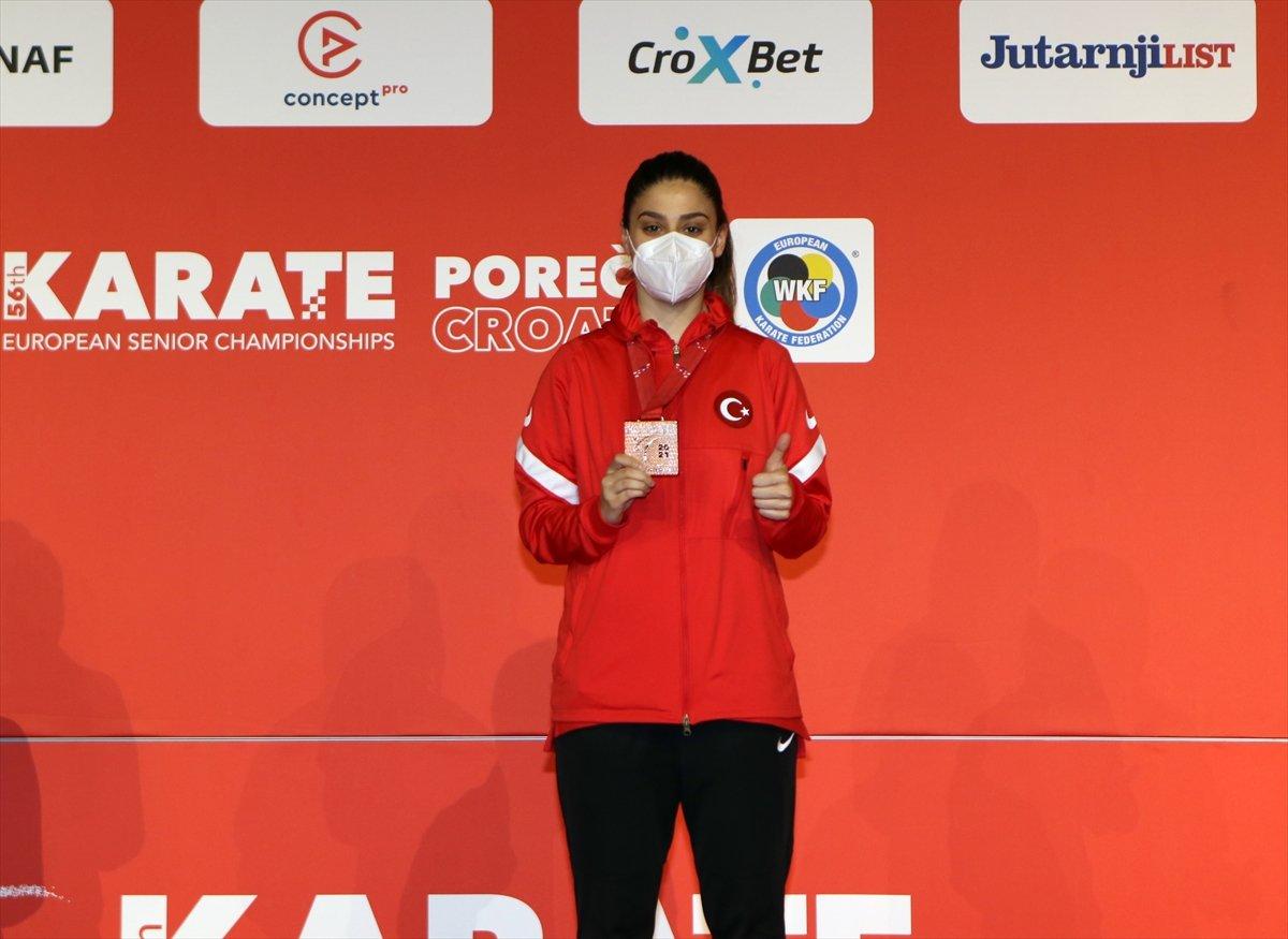 Avrupa Karate Şampiyonası'nda milli sporculardan madalya yağmuru