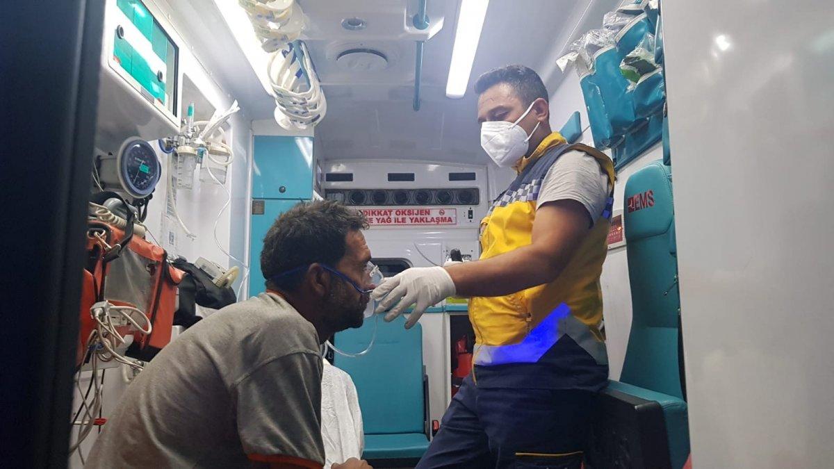 İzmir'de yangına uykuda yakalandı