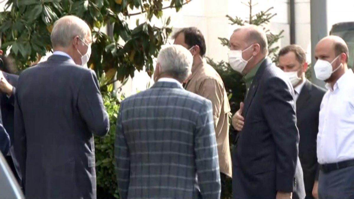 Cumhurbaşkanı Erdoğan, İstanbul'da incelemelerde bulundu
