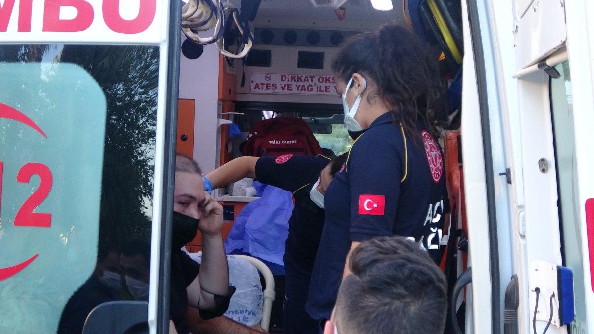 Antalya'da kısıtlamada kavgaya karışan şahıstan polise şaşırtan soru