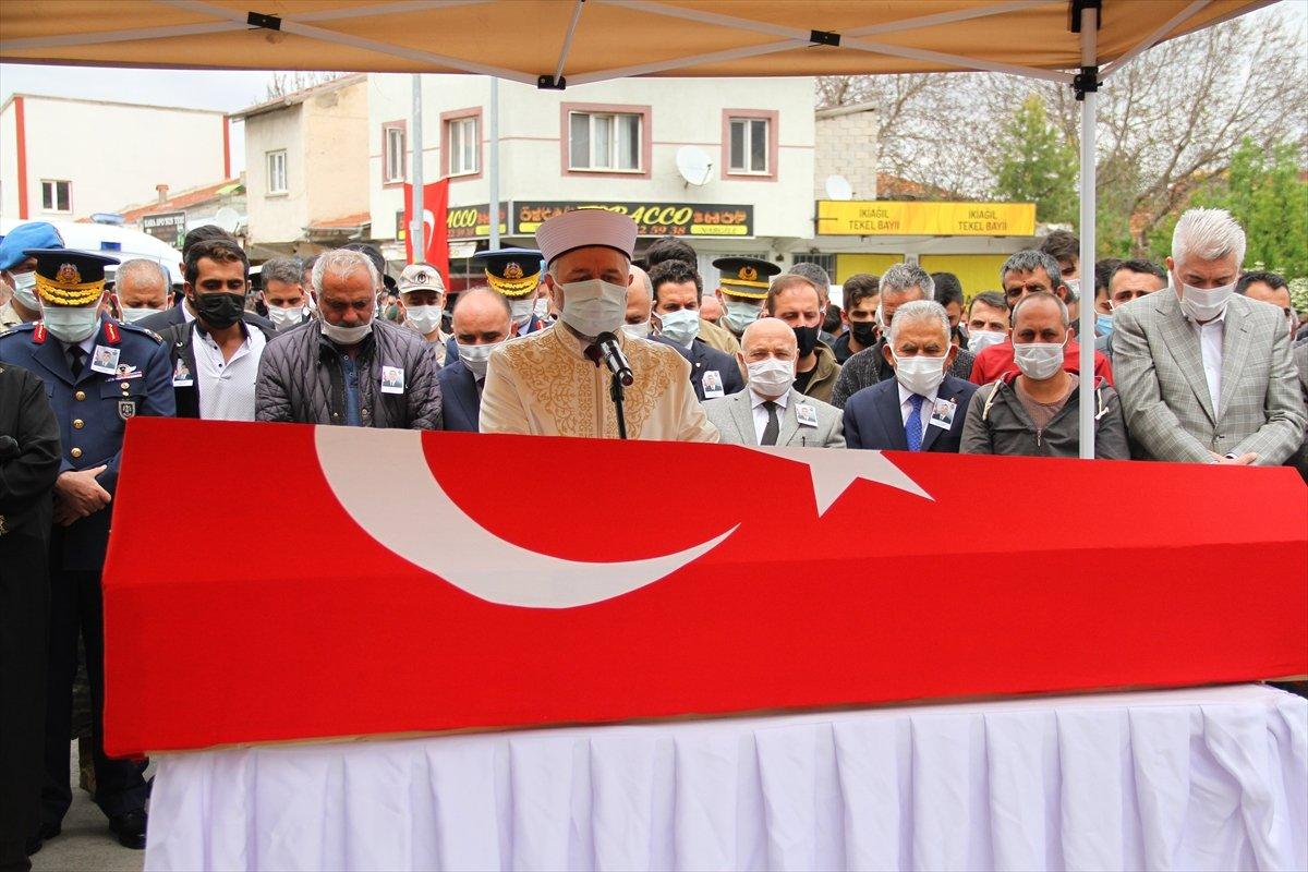 Irak şehidi Eyyüp Gergin'e veda