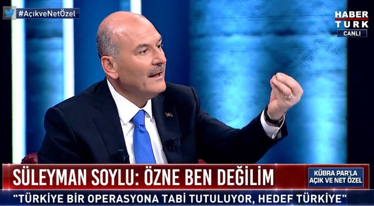 Süleyman Soylu'dan gündeme dair açıklamalar