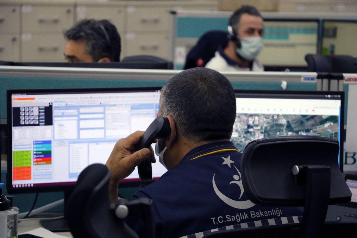 112'ye gelen çağrılar pes dedirtti