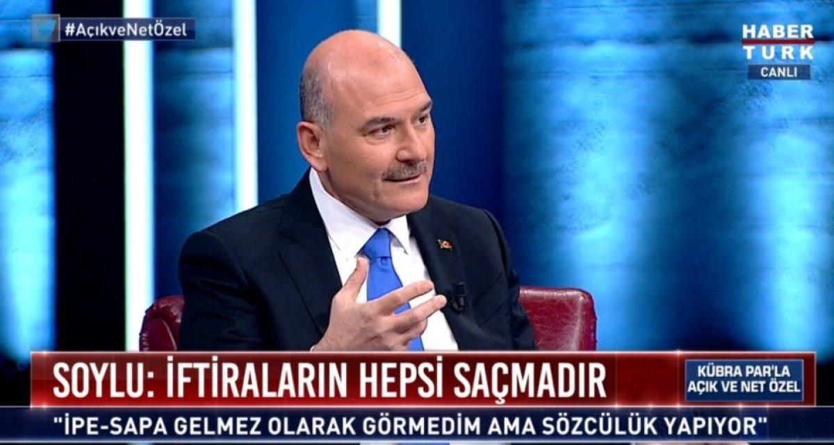 Süleyman Soylu'dan gündeme dair açıklamalar