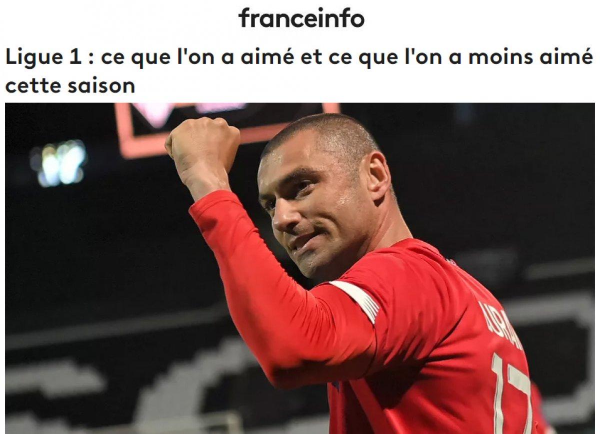 Burak Yılmaz, Fransa'da manşetlerde