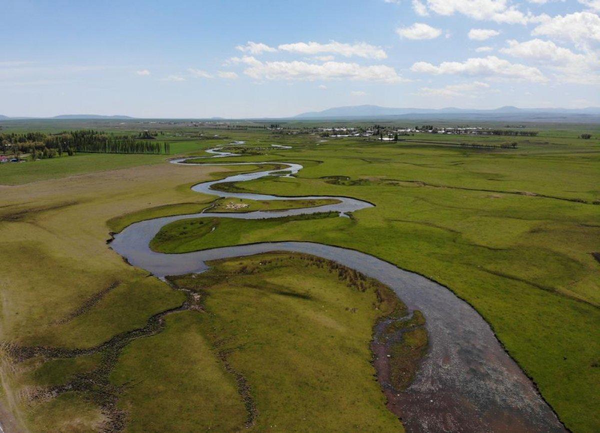 Kars'ta seyrine doyulmaz görüntüler
