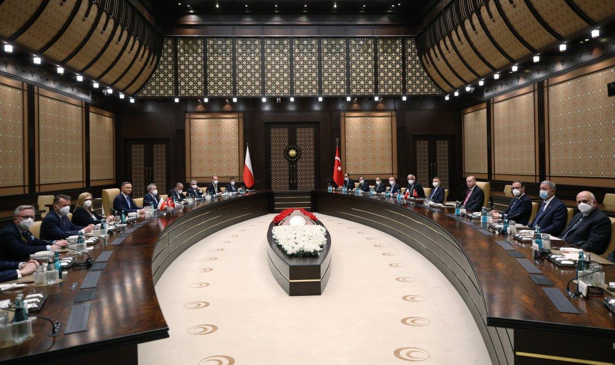 Polonya Cumhurbaşkanı Duda, Ankara'da