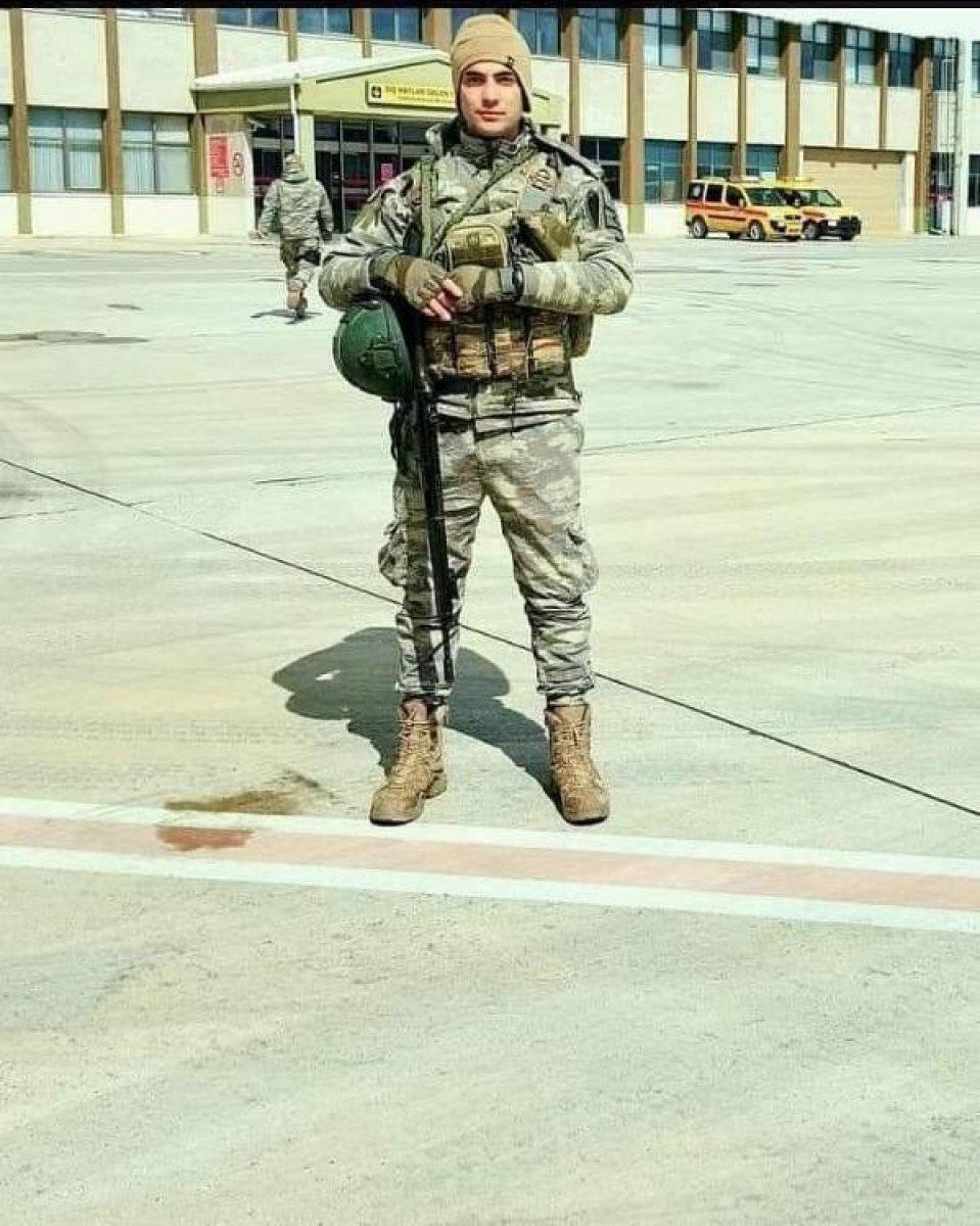 Irak şehidi Eyyüp Gergin'e veda