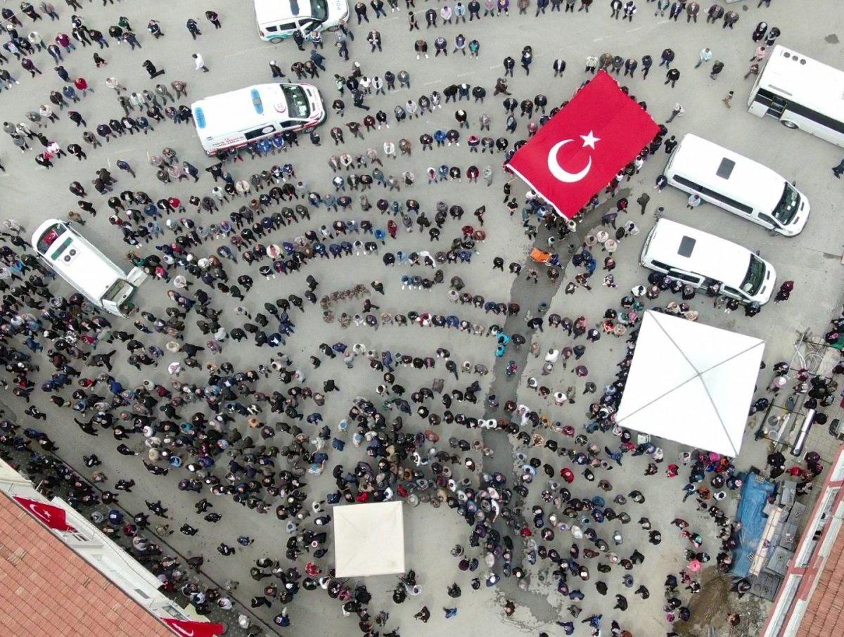 Irak şehidi Eyyüp Gergin'e veda