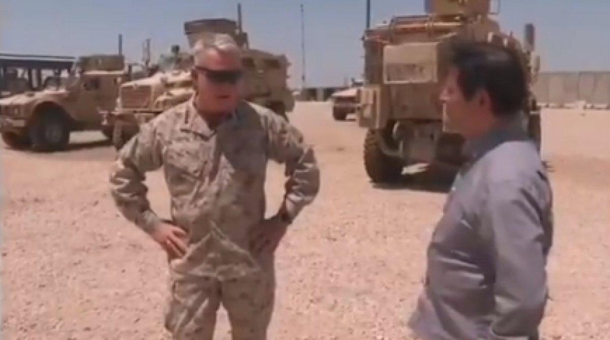 ABD'li komutanlardan terör örgütü YPG'ye ziyaret