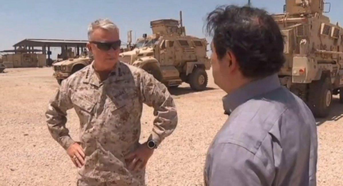 ABD'li komutanlardan terör örgütü YPG'ye ziyaret