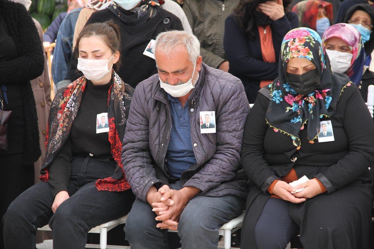 Irak şehidi Eyyüp Gergin'e veda