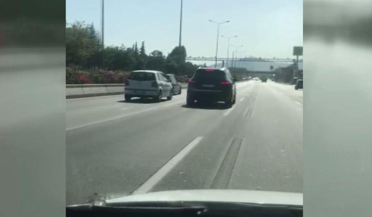 Ankara trafiğinde tehlikeli tartışma