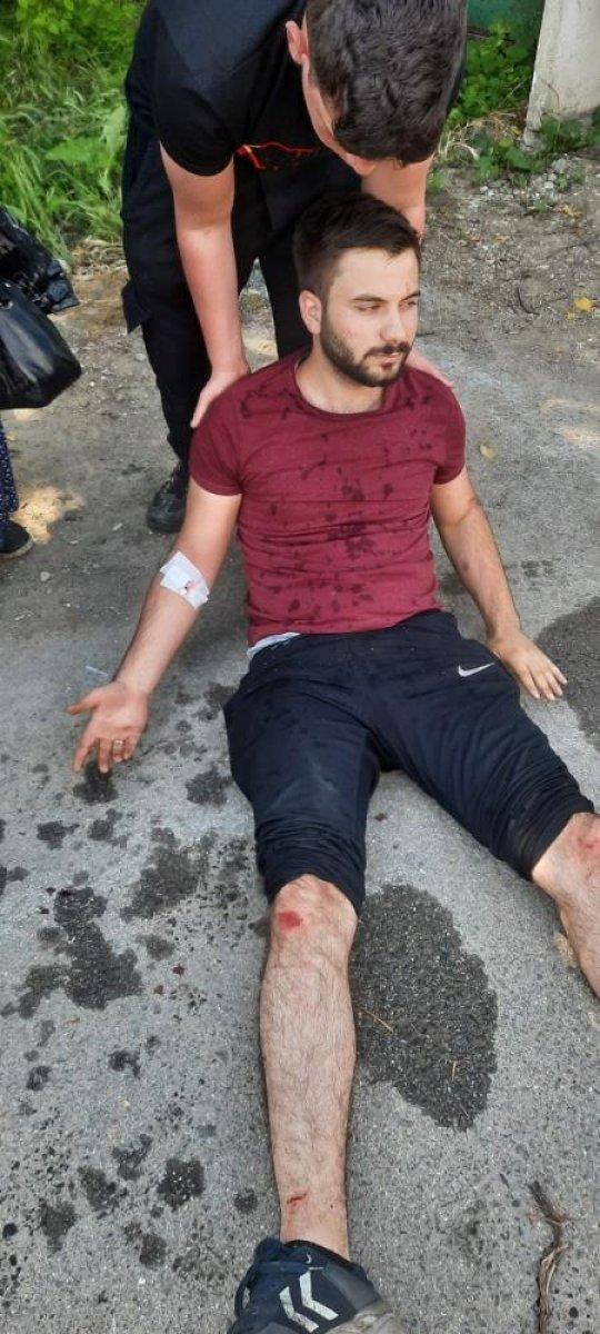 Düzce'de trafik kazası: 1 yaralı