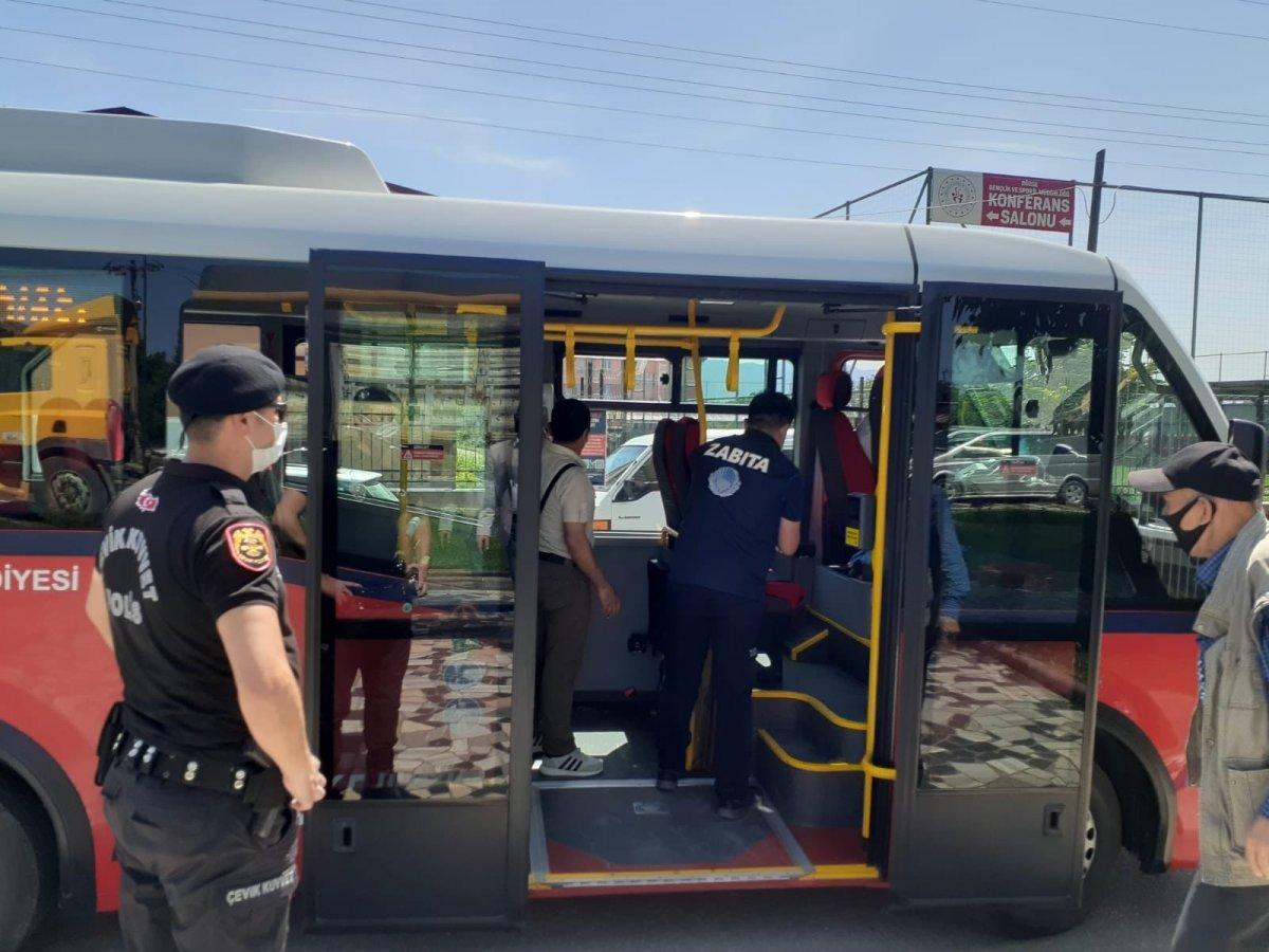 Düzce'de koronavirüs denetimleri devam ediyor