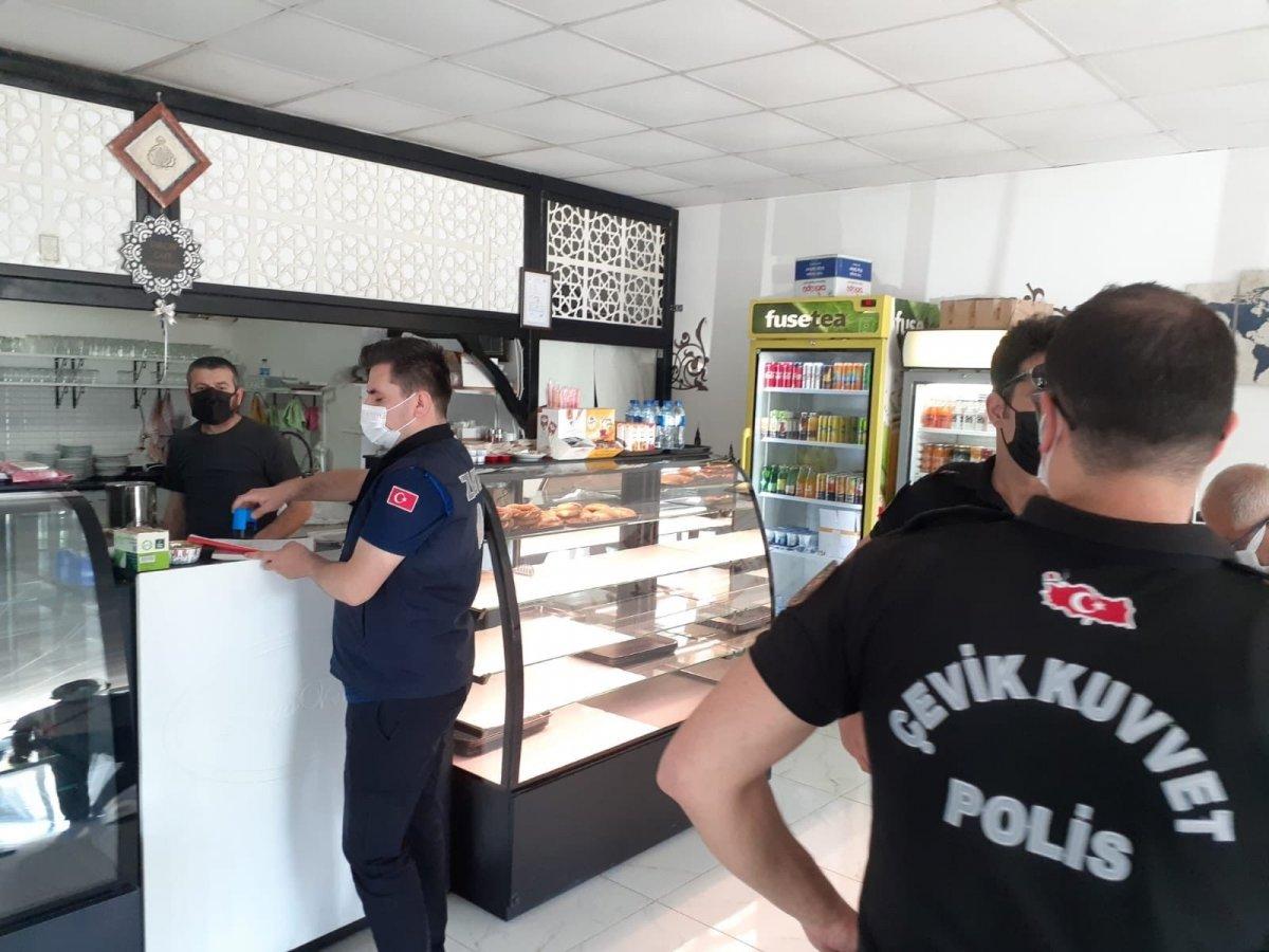 Düzce'de koronavirüs denetimleri devam ediyor