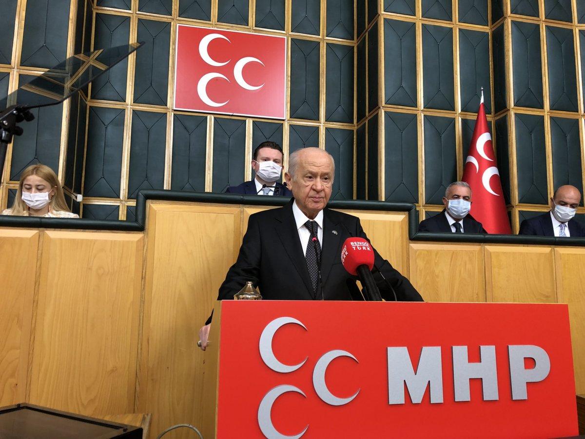 Devlet Bahçeli: Herkesi uyarıyorum, hedef Türkiye'dir