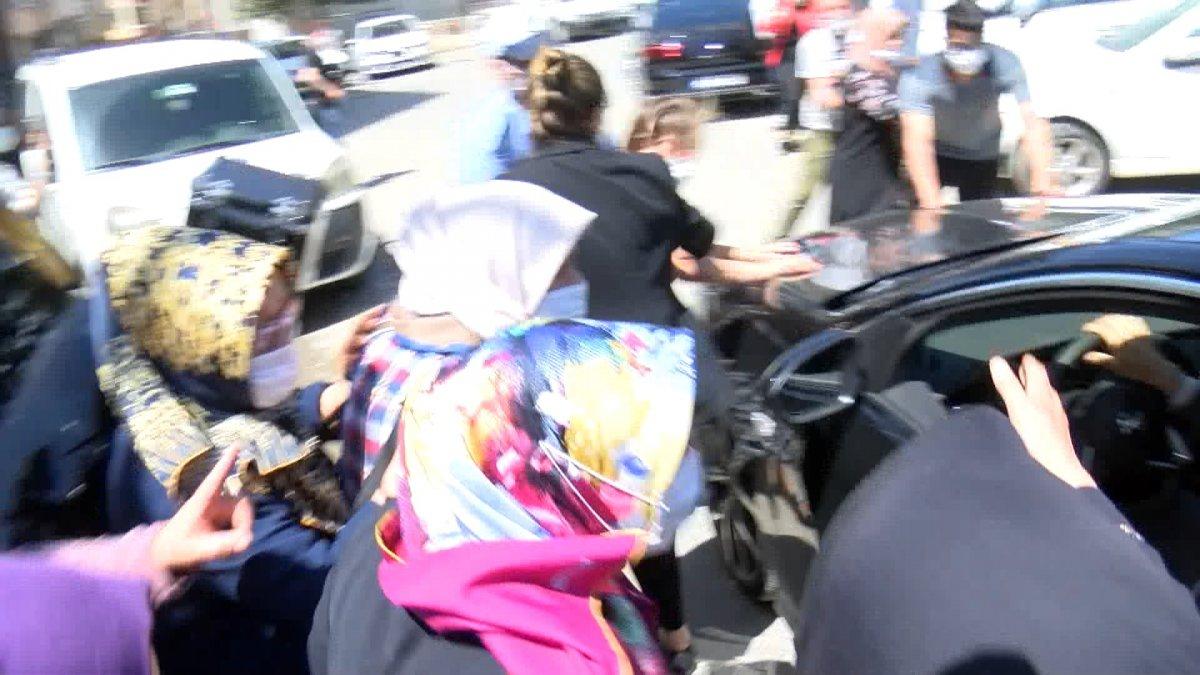 Eyüpsultan’da Ekrem İmamoğlu'na olaylı protesto