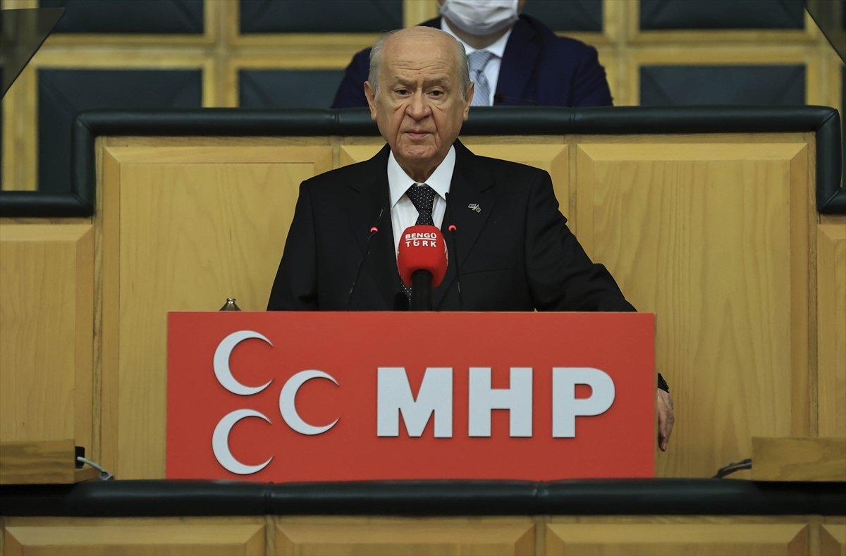Devlet Bahçeli: Herkesi uyarıyorum, hedef Türkiye'dir