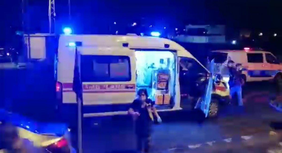 Kars’ta kazada yaralanan şahıs kaçtı, sağlık ekipleri peşinden koştu