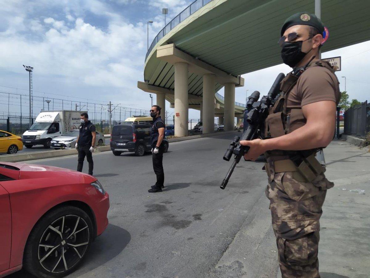 Küçükçekmece'de huzur ve asayişin sağlanması için denetim yapıldı