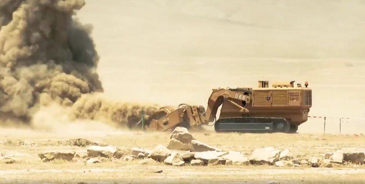 Azerbaycan'a Mekanik Mayın Temizleme Teçhizatları teslim edildi