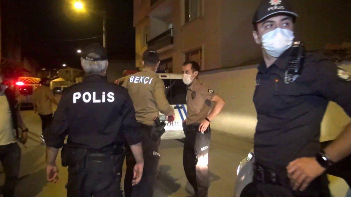 Bursa'da tüfekle bekçilerin üzerine yürüdü