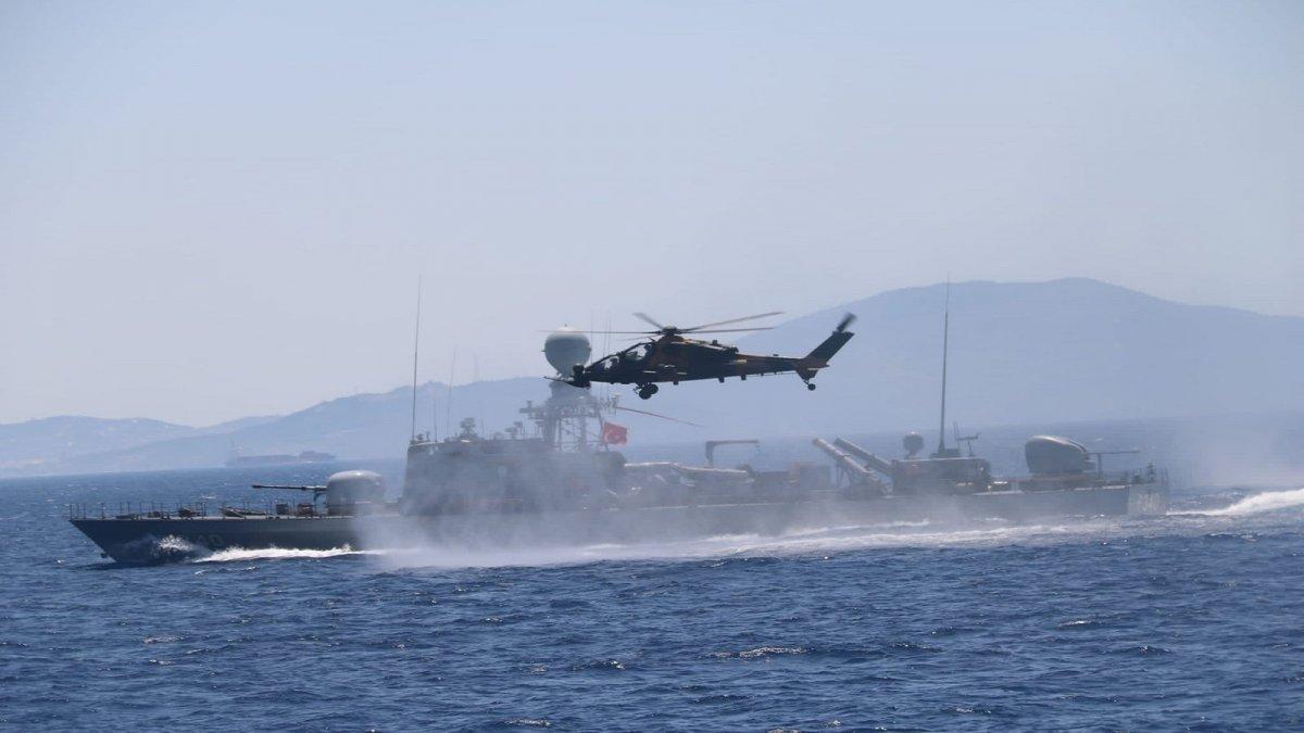 MSB'den Denizkurdu-2021 tatbikatı paylaşımı