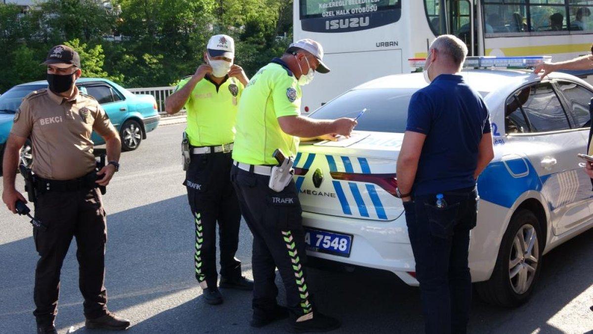 Zonguldak'ta motosiklet ile cip çarpıştı