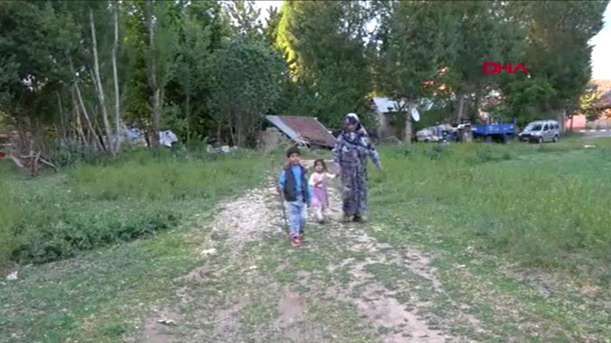 Van'da annesi ölen kuzuyu biberonla besliyorlar