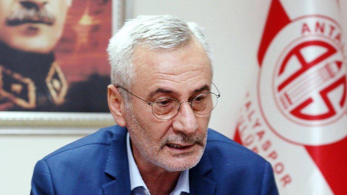 Antalyaspor Başkanı Mustafa Yılmaz istifa etti