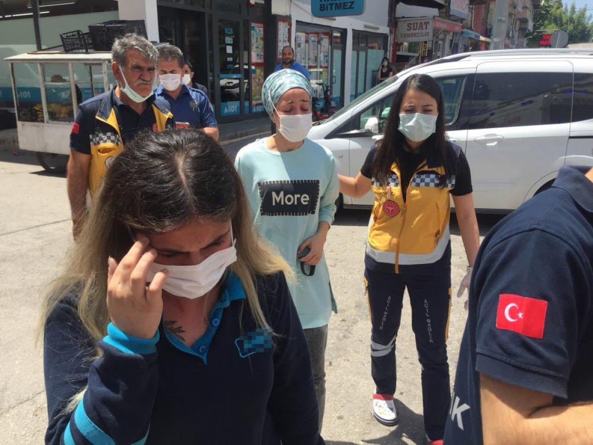 Adana'da markette çıkan kavga karakolda bitti