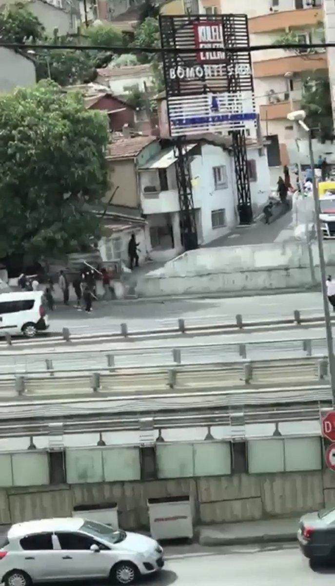 İstanbul’da pompalı tüfek ile sokak kavgası