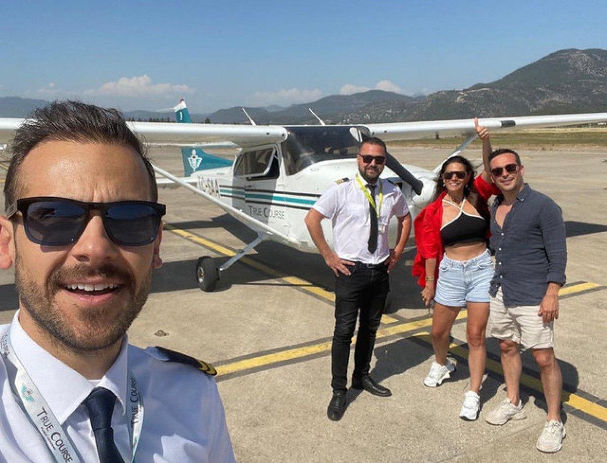 Ümit Erdim, Demet Özdemir ve Oğuzhan Koç'u uçurdu