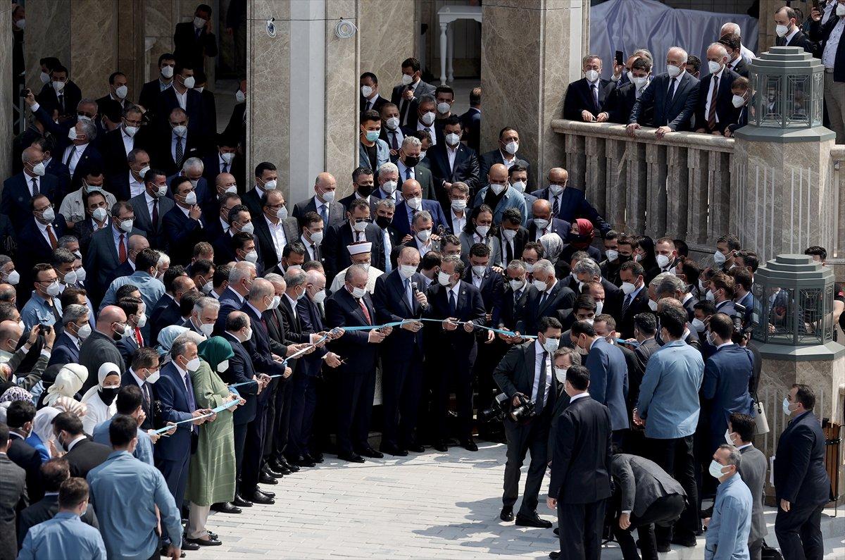 Cumhurbaşkanı Erdoğan'ın Taksim Camii açılışı konuşması