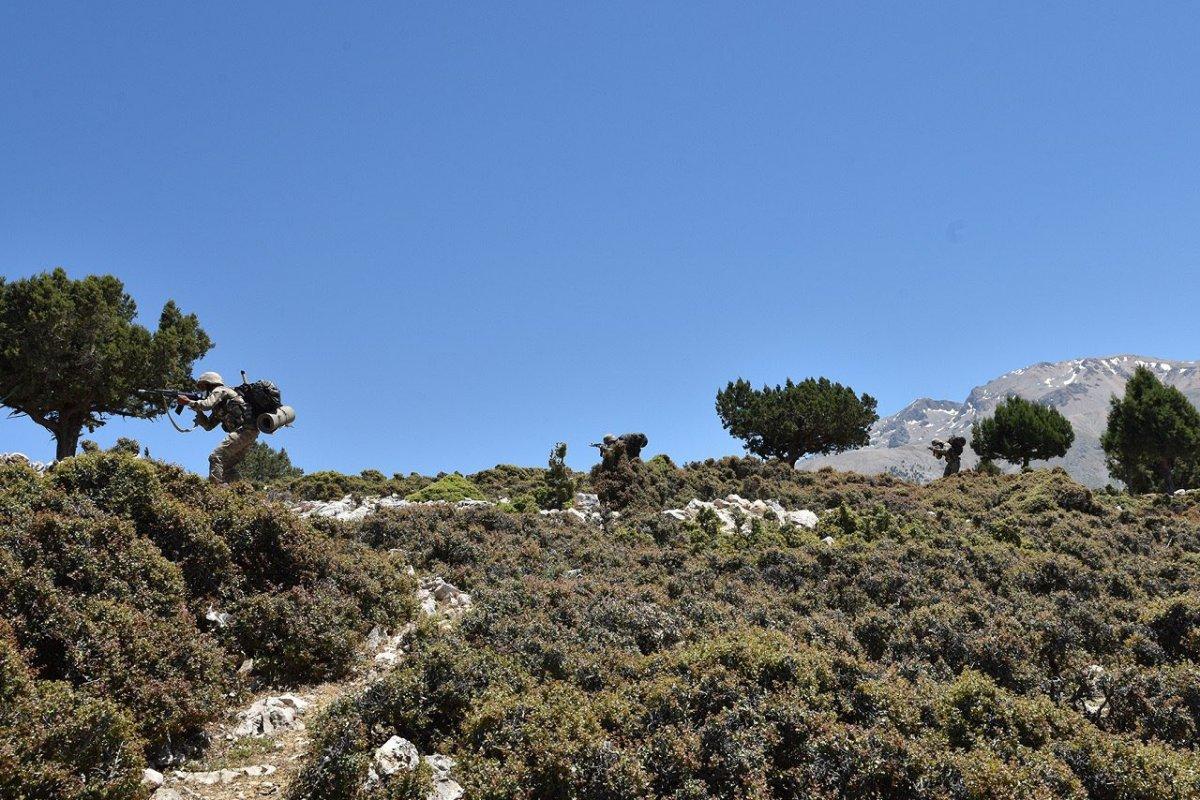 Azerbaycan askerleri, Isparta'da tatbikat yaptı