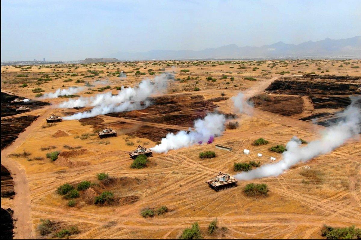 TSK'dan, Kıbrıs 'Kıtalı Komuta Yeri Tatbikatı' paylaşımı