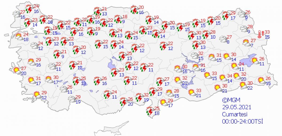 Meteoroloji uyardı: Yağış geliyor