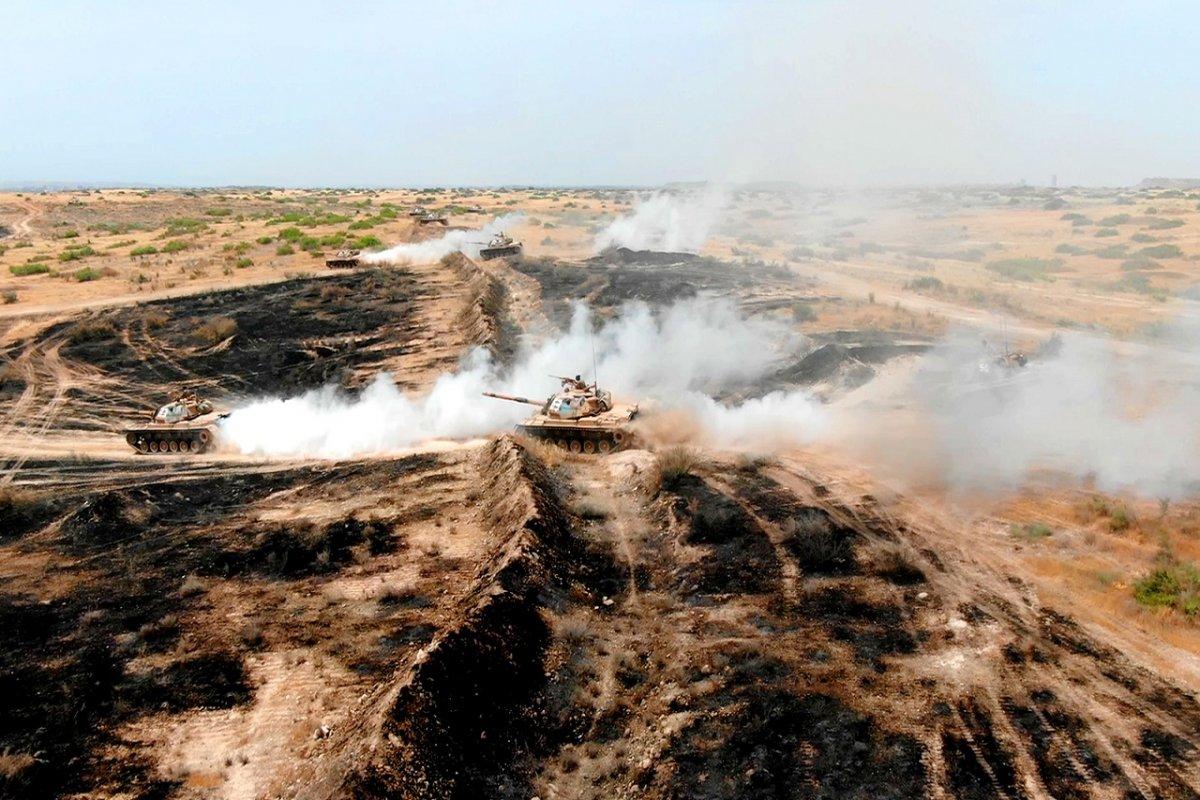 TSK'dan, Kıbrıs 'Kıtalı Komuta Yeri Tatbikatı' paylaşımı