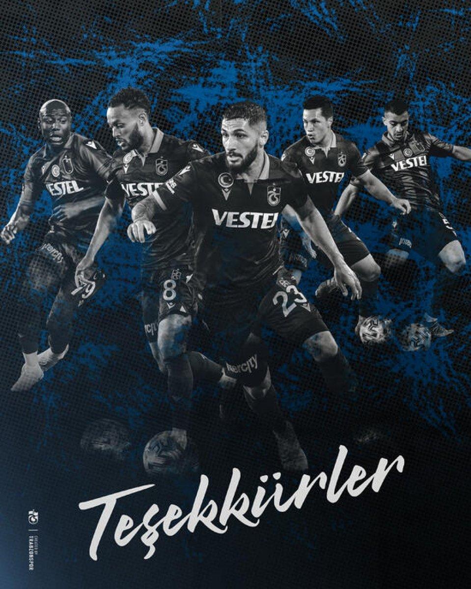 Trabzonspor'da 5 oyuncuyla yollar ayrıldı