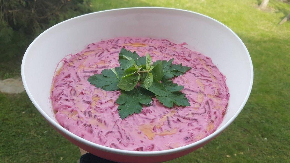 Sofralarınızı renklendirecek bir tarif: Pembe sultan