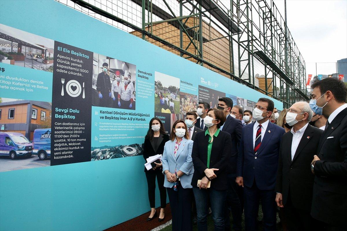 CHP'nin toplu açılış töreninde vekiller arasında buton gerginliği