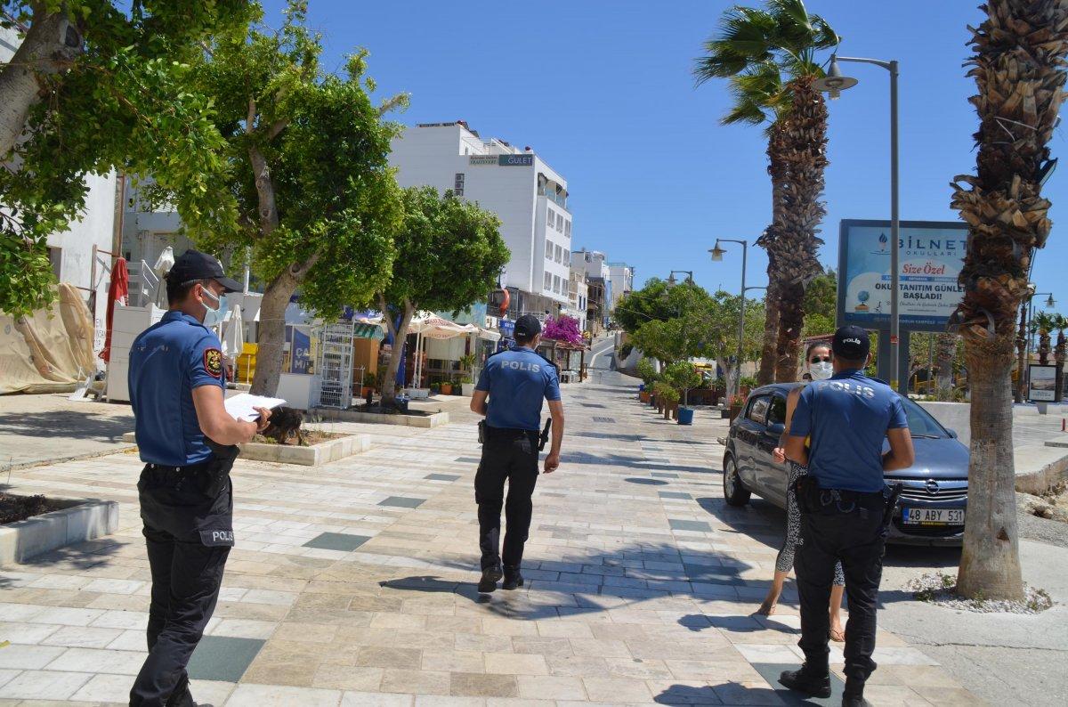 Bodrum'da turistlerin keyifli anları