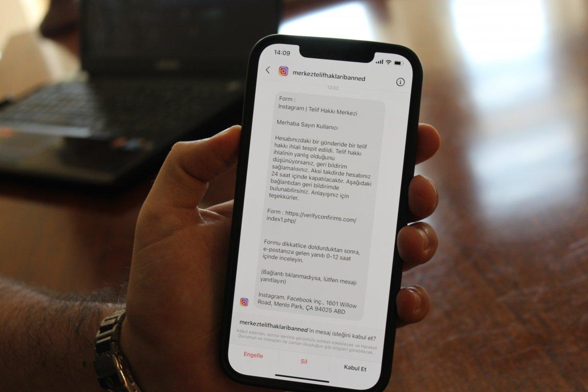 Tıklanan linklere dikkat: Çalınan hesaplarda terör propagandası yapıldı
