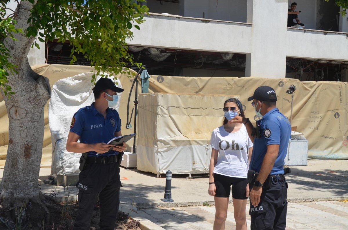 Bodrum'da turistlerin keyifli anları