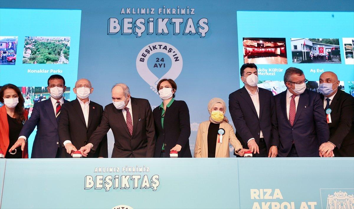 CHP'nin toplu açılış töreninde vekiller arasında buton gerginliği