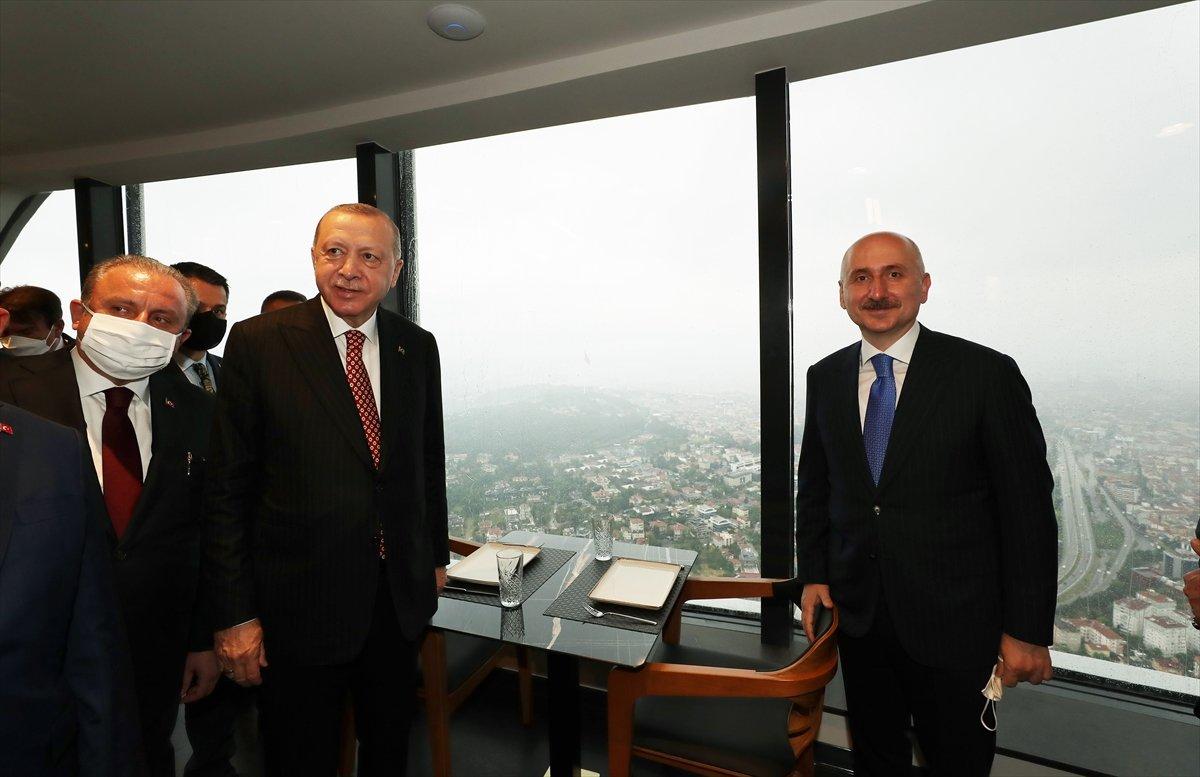 Cumhurbaşkanı Erdoğan'ın Çamlıca Kulesi açılış töreni konuşması