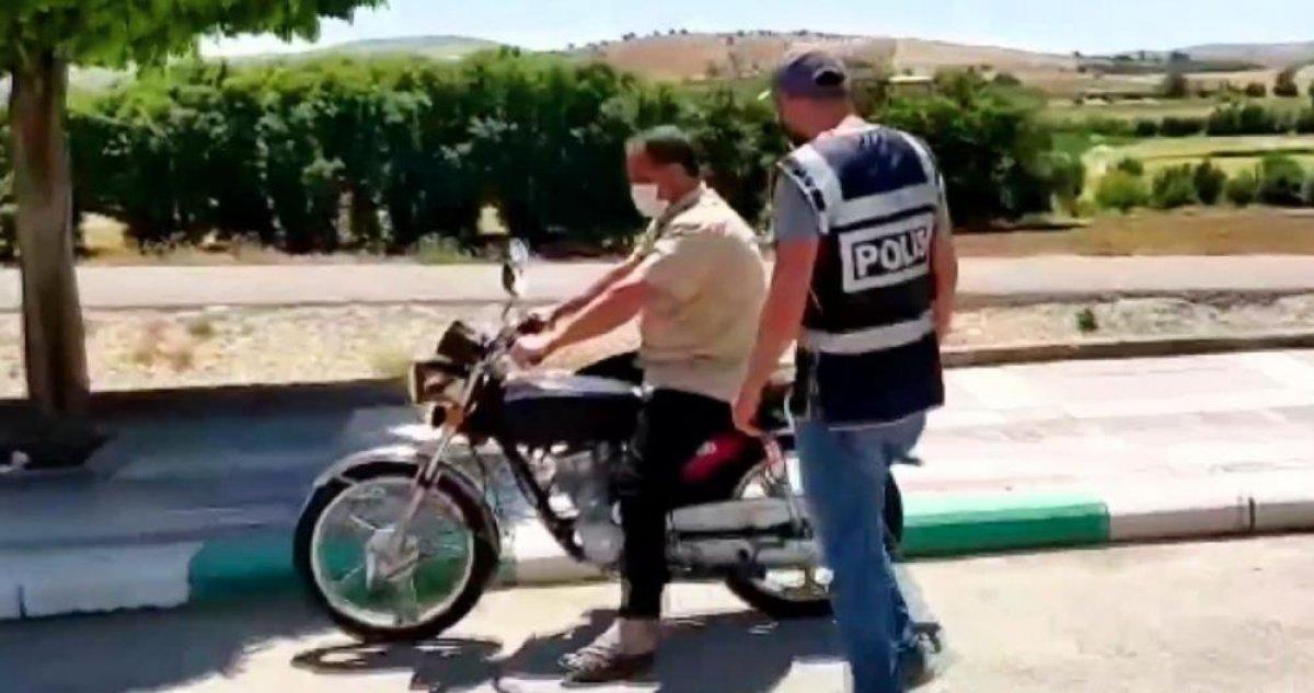 Şanlıurfa'da 154 çalıntı motosiklete el konuldu