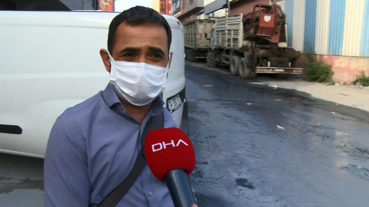 Esenyurt’ta dükkanları atık sular bastı, üretim durdu